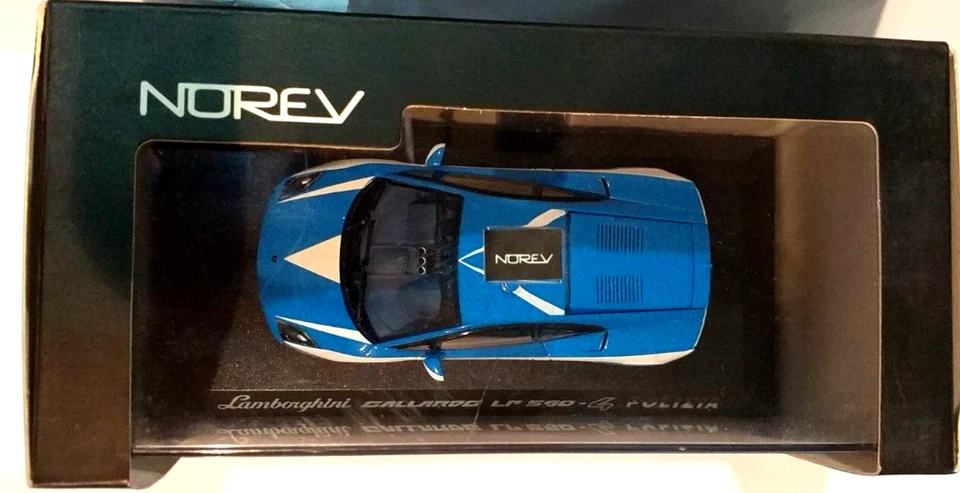 LAMBORGHINI GALLARDO LP560-4 POLIZIA NOREV 760028 1/43 - Immagine 3 di 4