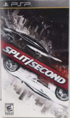 #ad Split Second Playstation Portable PSP TESTED $25.99
