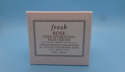 Fresh Rose Deep Hydration Face Cream 1.6oz NEW IN BOX WITH SEAL