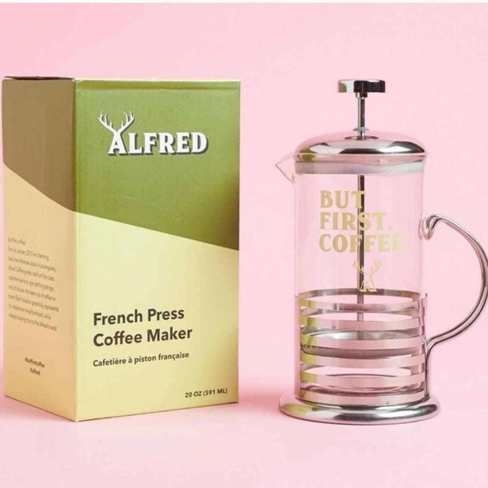 Alfred French press coffee maker
