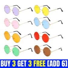 New Lens John Lennon Style Round Sunglasses Retro Adults Mens Womens Glasses UK