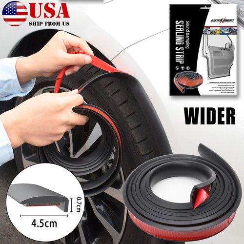 3 Meters Universal Wider Arches Fender Flares Rubber Trim Seal Flare Wheel Arch