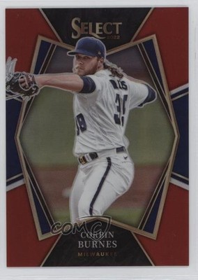 2022 Panini Select Premier Level Red Prizm 185/199 Corbin Burnes #158 0l9v