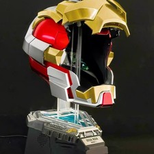 Iron-Man MK17 1:1 Wearable Helmet MK 17 Mask - Voice, Touch, RC, LED Eyes Effect