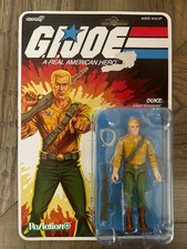 Duke First Sergeant 2024 G.I. JOE SUPER 7 ReAction 3.75 MOC NEW O-Ring