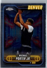 2024-2025 Topps Chrome  Base  /  #12 Michael Porter Jr.