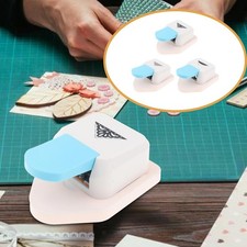 Corner Hole Punch Triangle Shape Pattern Versatile DIY Craft Hole Punch