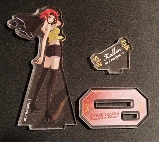 Kallen Kozuki Code Geass Anime Acrylaufsteller Turn Around Version Anime Manga