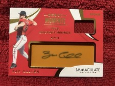 Panini 2020 Immaculate Collection Zac Gallen Debut Moments RC Auto Mem DM-ZG /99