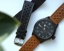 Christopher Ward C8 Flyer Mark Automatic Wristwatch DLC Case