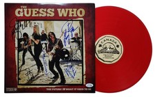 The Guess Who Signed Autographed Album Record LP ACOA