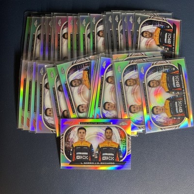 Topps Chrome Formula 1 2022 F1 Constructor Coalition McLaren CC-MCL x35