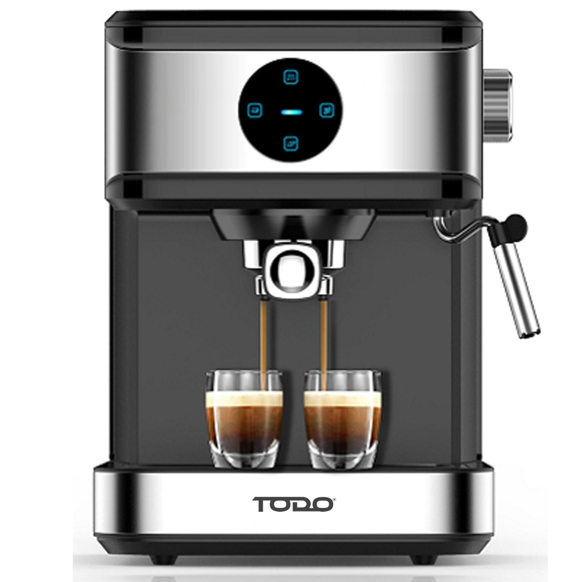 TODO Espresso Coffee Machine Maker Automatic Touch Control 20 Bar