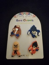 Dragon Ball Z Shoe Charms Croc Charms Set Of 4