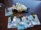 Vintage 1993 G.I. Joe Cobra Hasbro ARAH LOT Of 5 Figures And 1 Vehicle
