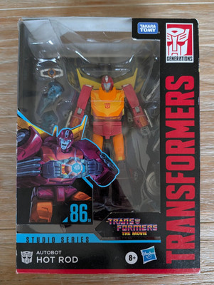Hasbro Transformers Studio Series Hot Rod 86 Voyager Class (Original)