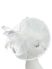 Fascinator Women's Large Headband Clip Hat For Weddings Ladies Day Races Ascot