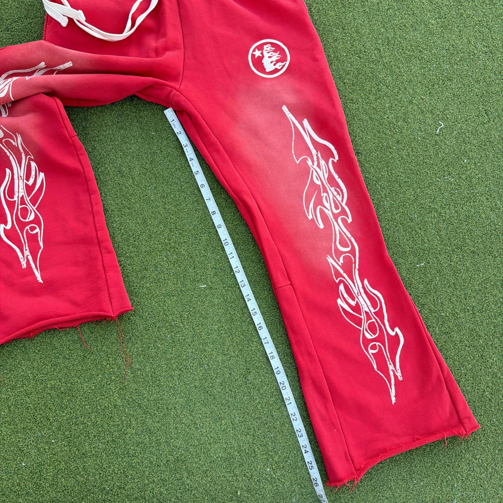 AUTHENTIC Hellstar Sweatpants Red Flame Records F… - image 16