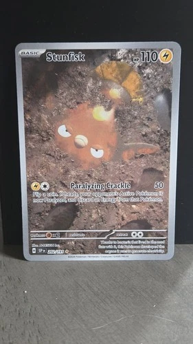 Stunfisk Illustration Rare SV08: Surging Sparks 202/191 NM