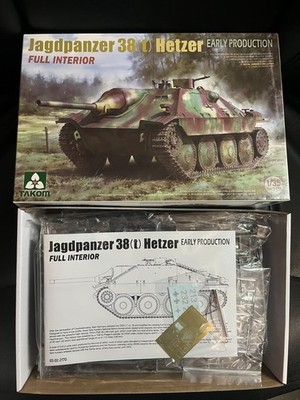 Takom 1/35 2170 Hetzer (early) with full interior details. New. Ships from USA.