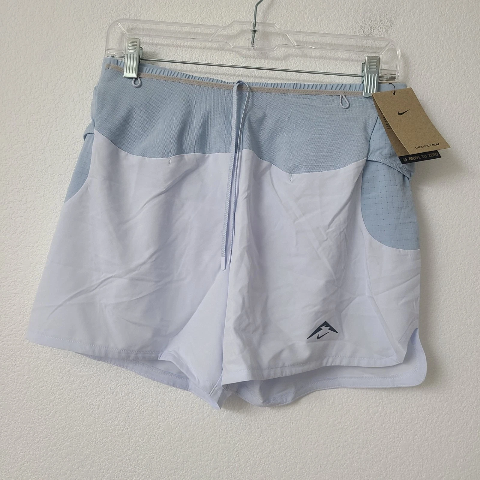 Nike Trail Second Sunrise 5" Brief-Lined Running Shorts HJ3572-085 Size S Blue