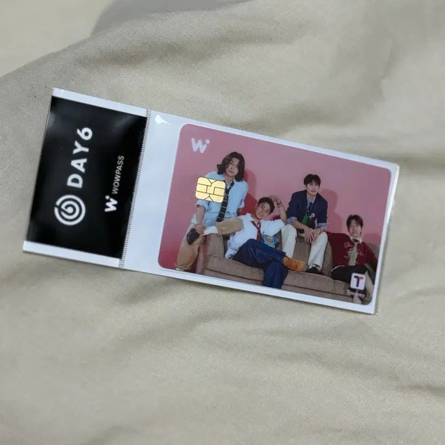 DAY6 WOWPASS Transit Card Unused