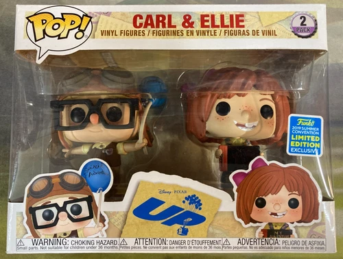 Funko Pop! Vinyl Carl & Ellie Up 2019 Summer Convention Exclusive 2 Pack