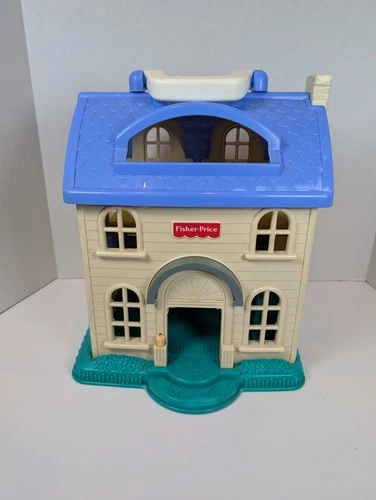 Fisher Price Little People Fold-Out Doll House #2511 Home Sweet Home Vintage