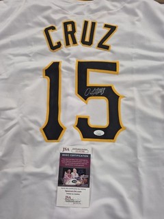 Oneil Cruz Autographed Signed Pittsburgh Pirates Custom Jersey Beckett