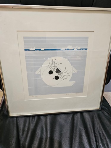 White Coat - 1975 Vintage by Charley Harper