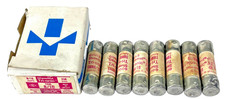 Lot of 8 - GOULD Shawmut TRM8 Tri-onic Fuses 8AMP 250 VAC