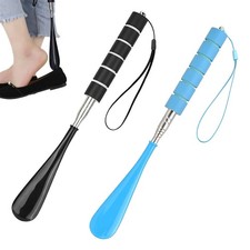 2 Piece Extendable Shoehorn, Long Handle, Shoe Horn for Men, Women...