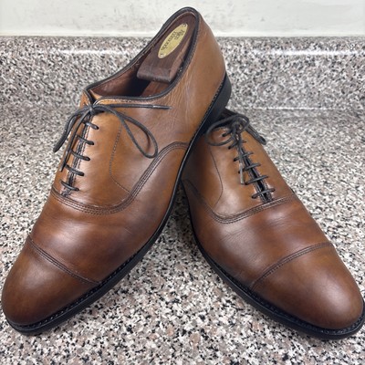 Allen Edmonds Park Avenue 5855 Walnut Leather Cap-Toe  display picture 1