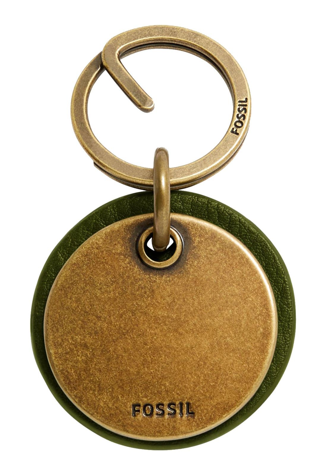 FOSSIL key fob Boone Key Fob Deep Olive