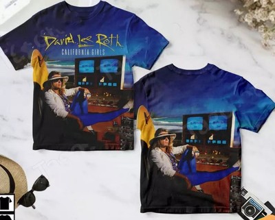 David Lee Roth California Girls Album Cover AOP 3D T-shirt Best new