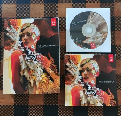 Adobe Illustrator CS6 Für Windows DVD & Lizenz Französische Sprache