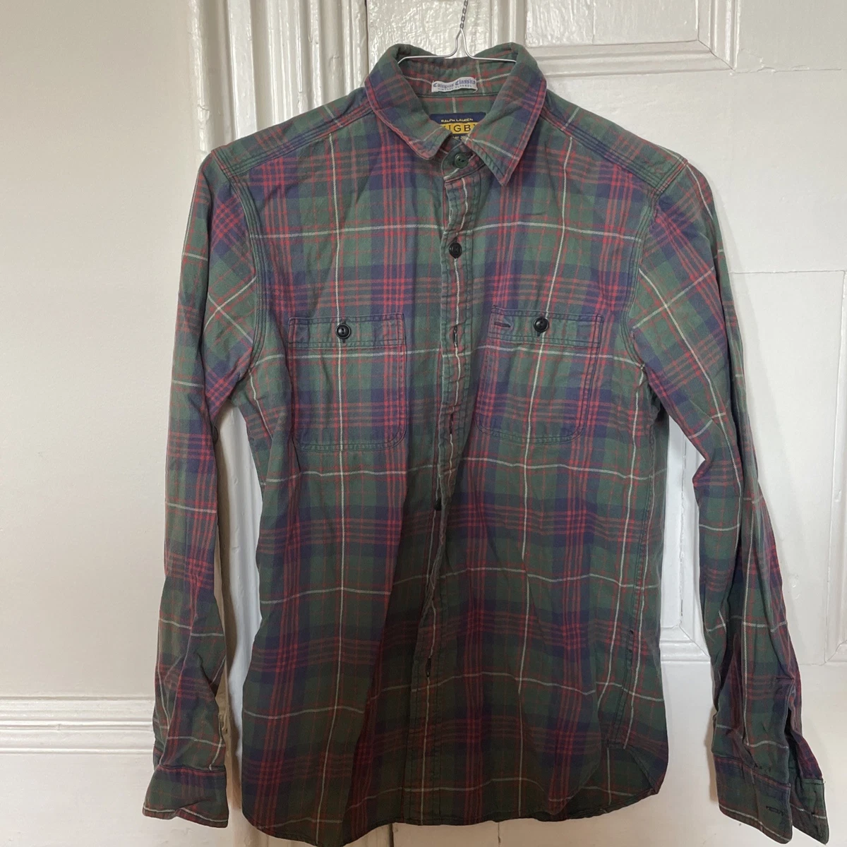 ralph lauren rugby flannel products for sale | eBay