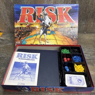 Risiko Brettspiel 2000 Edition, Hasbro Parker Bros, Vintage, Familienspiel 