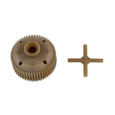 Team Associated RC10B7 Gear Differential Case and Cross Pins / AE92420