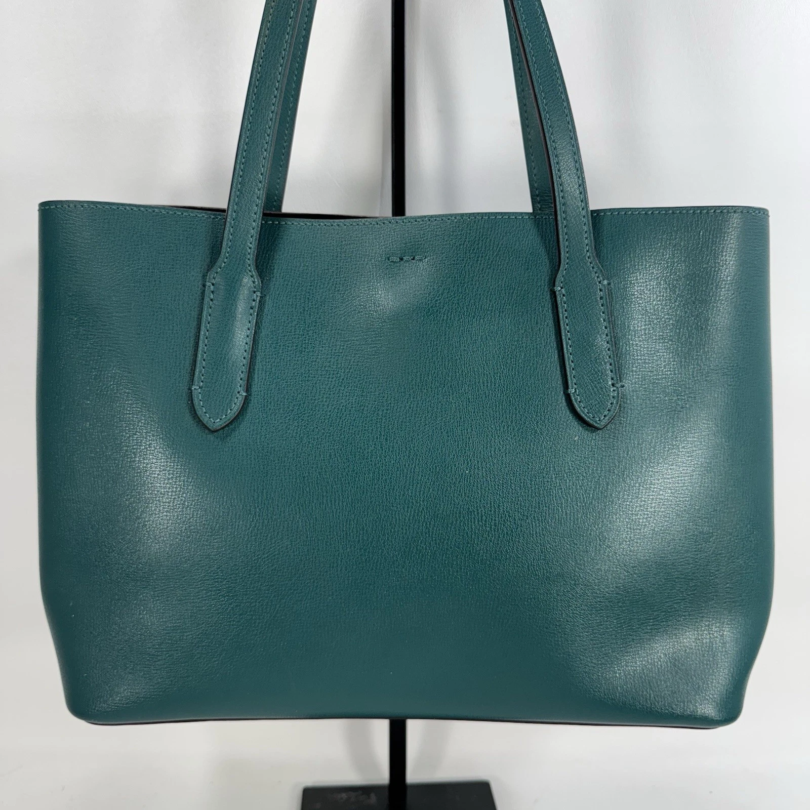 Coach Avenue Borsa da Trasporto in Teal F48734 Senza Cinghia Staccabile Lunga