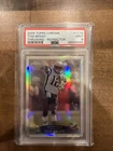 2009 TOPPS CHROME TOM BRADY THROWING REFRACTOR  #TC70 PSA MINT 9