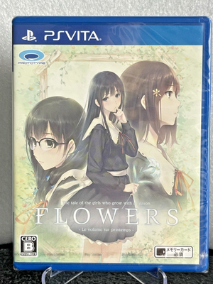 FLOWERS Le Volume sur Printemps PS Vita JP Sealed Innocent Grey