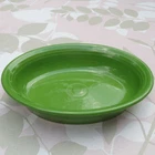 Homer Laughlin FIESTA Shamrock Green Pottery 10.25" OVAL VEGETABLE SERVING BOWL