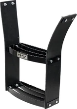 K&M Mfg Flex Step Kit for Universal Fit | Bolt-On Design | 2-Step Unit | Black