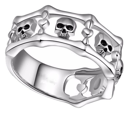 CALEE × DOD LUCKY SKULL RING Silver | eBay