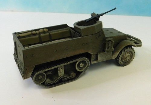Well Painted 28mm Resin WW2 American M3 Halftrack - Picture 6 of 9