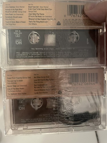Vintage The 80s' Biggest Country Hits, Volume 1,2,3. Cassette Tapes set - Picture 4 of 5