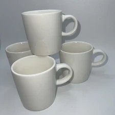 Sweese 3.5oz Porcelain Espresso Cups Set of 4, Mini Coffee Mugs Demitasse Cups