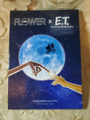 FLOWER-BY DREW-X E.T.-THE EXTRA-TERRESTRIAL-EYESHADOW PALETTE-LIGHT DAMAGE!