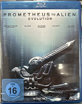 Prometheus to Alien: Evolution (Blu-ray, 2012, 5-Disc Set)